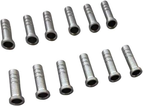 12pcs Aluminum Arrow Inserts for Carbon Arrows 6.2mm Archery Arrow Tip Insert .244 for 8-32 Screw Target Practice Field Points Broadheads & 5/16 inch Crossbow Compound Recurve Bow Arrow Shaft in Saudi Arabia