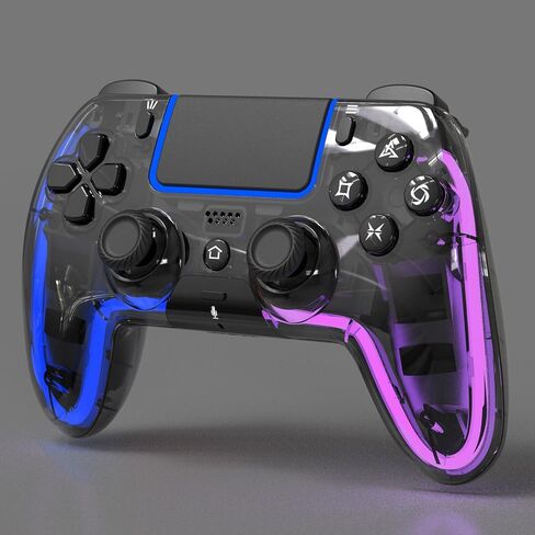BETMI Wireless Controller for PS5, Pro/Slim/MAC/PC (Transparent Black) in Saudi Arabia