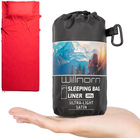 Sleeping Bag Liner, Soft Satin Camping Sheet-Travel Sheets for Hotel Ultralight Hut Sleeping Bag,9.9oz Silky Sleeping Bag Liners for Travel Business Trip in Saudi Arabia