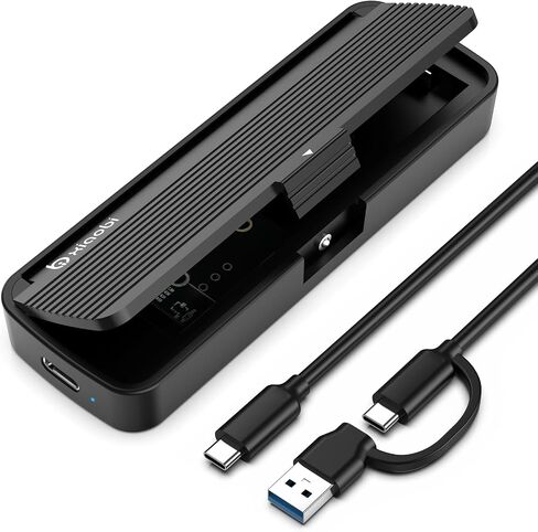 NVMe SSD Enclosure, Tool-Free Installation, Sandwich Style Design in Saudi Arabia