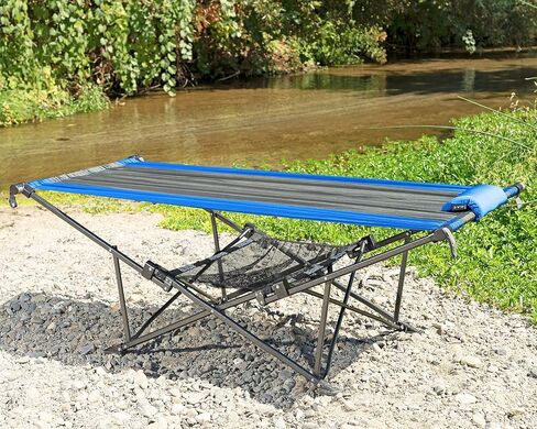 Mac Sports H900S-100 Topnotch Heavy Duty Multi-Use Outdoor Camping Portable Folding Hammock (Red/Black) in Saudi Arabia