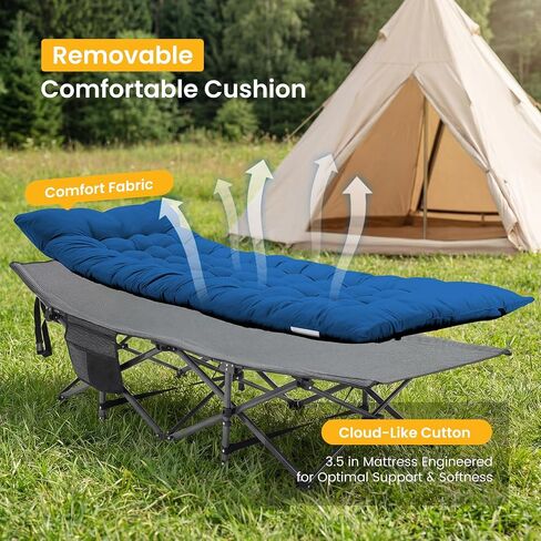 NEWBULIG Camping Cots for Adults, Foldable Bed, Sleeping Cot in Saudi Arabia