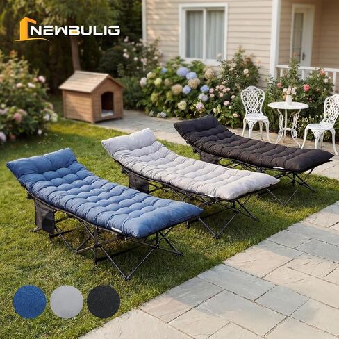 NEWBULIG Camping Cots for Adults, Foldable Bed, Sleeping Cot in Saudi Arabia