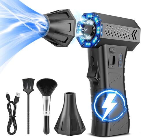 Compressed Air Duster - 300000RPM Super Power Electric Air Duster in Saudi Arabia