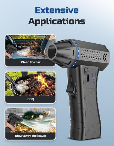 Compressed Air Duster - 300000RPM Super Power Electric Air Duster in Saudi Arabia