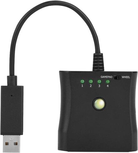 PS2 to 360 USB Adapter Converter Cable, Quality, Supports Vibration and Online Chat, Great for Competitive, 1 Unit in Saudi Arabia