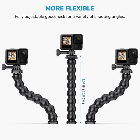 Camera Clamp Clip Mount Jaws Flex Gooseneck Accessories for GoPro in Kuwait