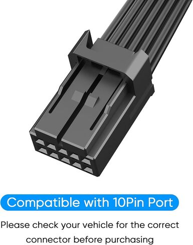 Radar Detector Power Adapter RJ11 Plug (10P A) Clean and Easy to Install in Saudi Arabia