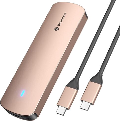 Yottamaster M.2 NVMe SATA SSD Enclosure, USB 3.2 Gen 2 10Gbps Adapter in Saudi Arabia