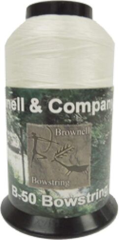 FOXCUP Brownell B-50 Dacron White 1/4 Lb Spool Archery String in Saudi Arabia
