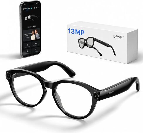 G5 AI Smart Glasses with Camera and Bluetooth, 13MP Video Recording Glasses in Saudi Arabia