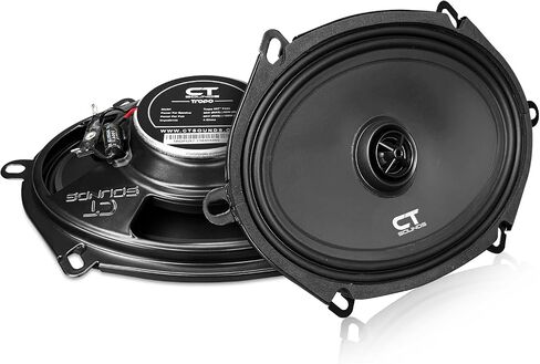CT Sounds Tropo 6x9" 160 Watt Shallow-Mount Coaxial Car Speakers - Pair in Kuwait