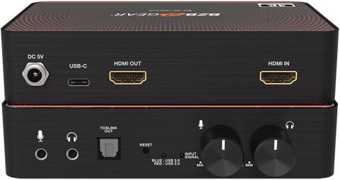 BZBGEAR USB-C 4K120 Video Capture Card with Scaler, HDMI 2.1 Loop Out, Audio & HDR10 to SDR Conversion - BG-4K120CHA in Saudi Arabia