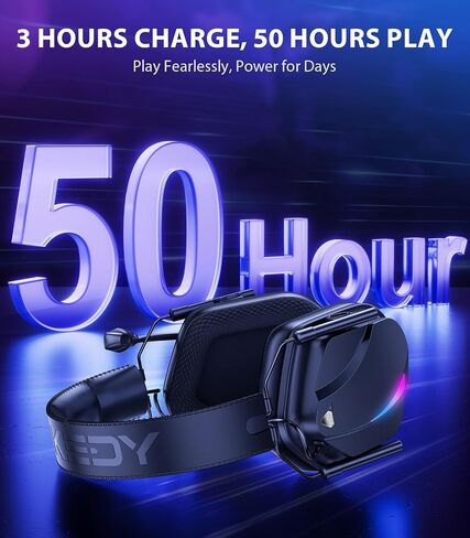 Vakedy Wireless PS5 Headset, ≤20ms Low Latency & BT 5.4 for PC, MAC, Switch in Saudi Arabia