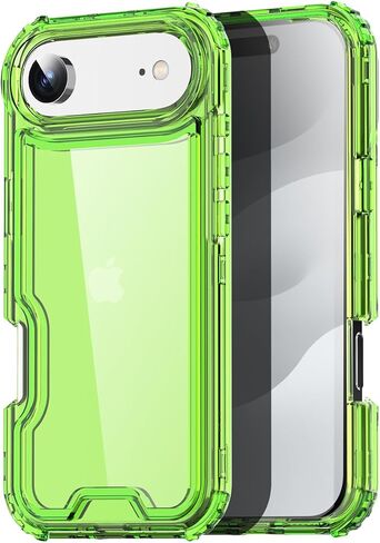 AICase for iPhone 17 Pro Max Clear,Heavy Duty Durable 3-Layer Crystal Transparent[Not Yellowing][Military Grade Drop Protection] Shockproof/DropProof Protective for iPhone 17 Pro Max 6.9" 2025_1 in Saudi Arabia