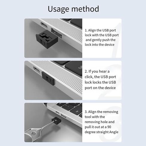 2pcs/10pcs USB Port Blockers Secure Data Protections for PC, Laptop, Notebook with and Resistant Designs in Saudi Arabia