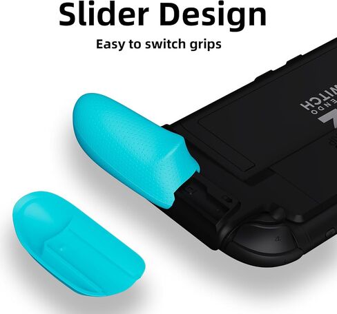 Savage Raven by Skull & Co. NeoGrip Bundle: an Ergonomic Grip Hard Shell with Replaceable Grips [to fit All Hands Sizes] for Nintendo Switch 2 with Maxcarry Carrying Case - Black in Saudi Arabia