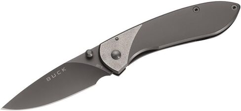 Buck Knives 327 Nobleman Folding EDC Pocket Knife, Titanium, 2.6 oz in Saudi Arabia