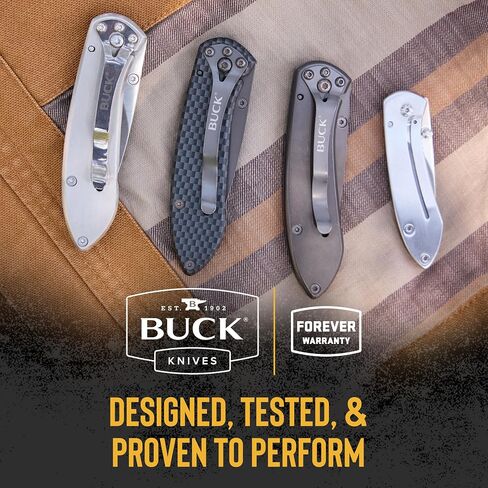 Buck Knives 327 Nobleman Folding EDC Pocket Knife, Titanium, 2.6 oz in Saudi Arabia
