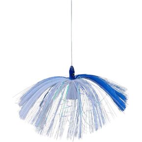3.5 Oz 7 inch Flying Lure Offshore Trolling Lure, Tuna, Mahi, Wahoo Lure - 1 Pack (Blue/White) in Saudi Arabia