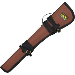 TrailMax Carbine Rifle Scabbard for Saddle or ATV/UTV | Fits Lever Action & Carbine Rifles Up to 24" Barrel | 600D Weather Resistant Shell with Foam Protection | Secure Brass Buckle Straps in Saudi Arabia