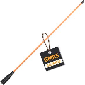 ABBREE AR-771C GMRS (155/462MHz) Antenna 15.3inch Whip Antenna SMA-Female for Baofeng UV-5R UV-5G Mini GMRS GM-15Pro GM-5RH UV-5G Plus TD-H3 UV-9G Radioddity GM-30 Plus GMRS Radios(Orange) in Saudi Arabia