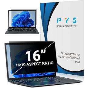 PYS Laptop Privacy Screen 13.3 Inch for HP Dell Samsung Lenovo - Removable Laptop Screen Privacy Shield for 16:9 Widescreen Display - Anti Glare & Blue Light Laptop Screen Filters in Saudi Arabia