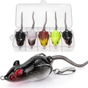 Fishing Topwater Lures Frog Swimbaits Soft Silicone Plastics Bionic Floating Baits Weedless Design for Bass Trout Crappie Flounder Saltwater Freshwater Kit in Saudi Arabia