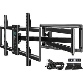HCMOUNTING Corner TV Wall Mount Long Arm Full Motion Bracket for 32–80" TVs in Saudi Arabia