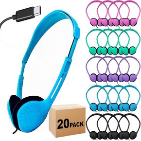 USB-C Headphones, 30-Pack, Multi Color in Kuwait