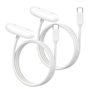 AWINNER متوافق مع كابل شاحن Google Fitbit Air 2 Pack (أبيض) in Kuwait