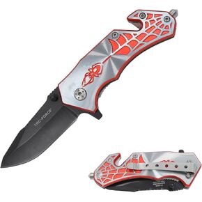 Tac-Force Black Aluminum Handle with Purple Dragon Small Assisted Knife in Saudi Arabia