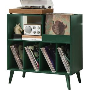 LELELINKY Large Record Player Stand Holds Up to 300 Albums in Saudi Arabia