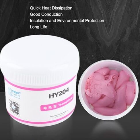 Thermal Paste HY204 Thermal Compound Paste Thermal Conductivity 4.0W m k Compound Silicone Grease for CPU Heatsink (100g) in Saudi Arabia