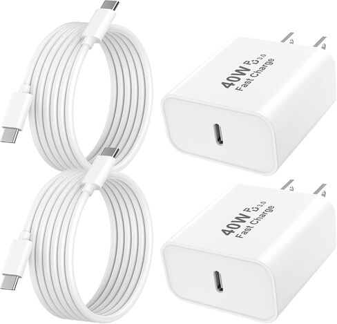 [Apple MFi Certified] iPhone 17 Charger Fast Charging, 40W USB C Charger in Saudi Arabia