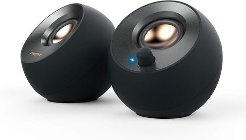Creative Pebble V2, 2.0 USB Desktop Stereo Speakers for PC/Laptop, Black in Saudi Arabia