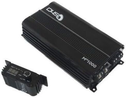 Down4Sound MM1000 Mini Maxx Black Gloss 1000W RMS Mini Monoblock Car Audio Amplifier in Saudi Arabia