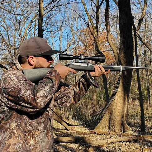 Airgun Springer 3-9x40 AO Rifle Scope, Illuminated SFP Duplex Crosshair Reticle with Central Red Dot, Parallax Adjust, 1 inch Tube Nitrogen Purged with Flip Caps Shock and Water Resistance in Kuwait