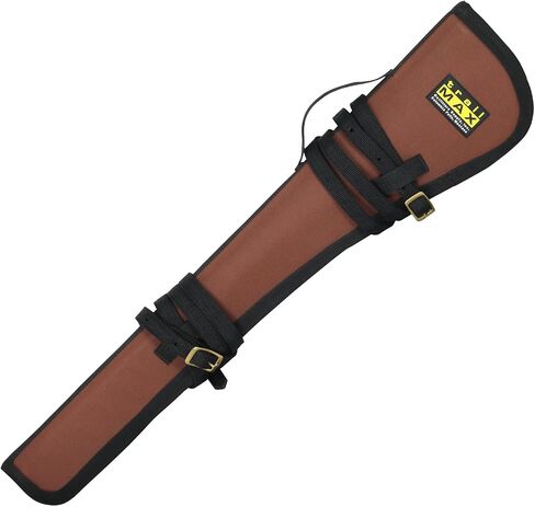 TrailMax Carbine Rifle Scabbard for Saddle or ATV/UTV | Fits Lever Action & Carbine Rifles Up to 24" Barrel | 600D Weather Resistant Shell with Foam Protection | Secure Brass Buckle Straps in Saudi Arabia