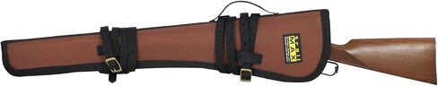 TrailMax Carbine Rifle Scabbard for Saddle or ATV/UTV | Fits Lever Action & Carbine Rifles Up to 24" Barrel | 600D Weather Resistant Shell with Foam Protection | Secure Brass Buckle Straps in Saudi Arabia