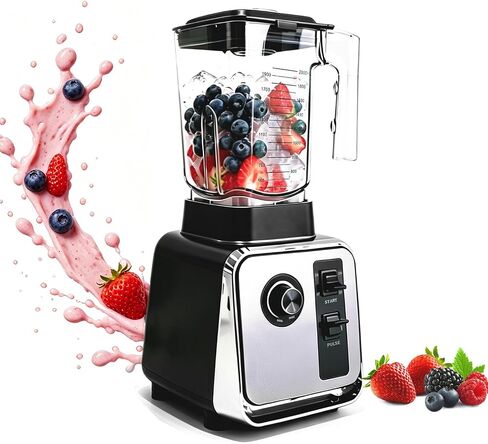 1500W Blender Kitchen with Variable Speed 68oz for Smoothies & Ice Crushing in Saudi Arabia