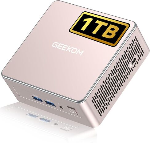 GEEKOM A5 2026 Mini PC, AMD Ryzen 5 7430U, 16GB RAM 1TB SSD Desktop in Saudi Arabia