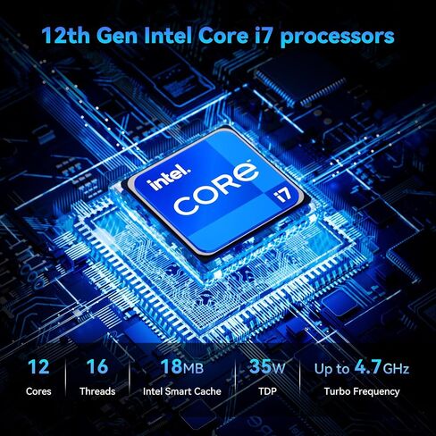 كمبيوتر مكتبي صغير ASUS NUC 12 Pro وIntel NUC 12 Pro i7 وذاكرة وصول عشوائي سعة 32 جيجابايت ومحرك أقراص SSD سعة 1 تيرابايت in Kuwait