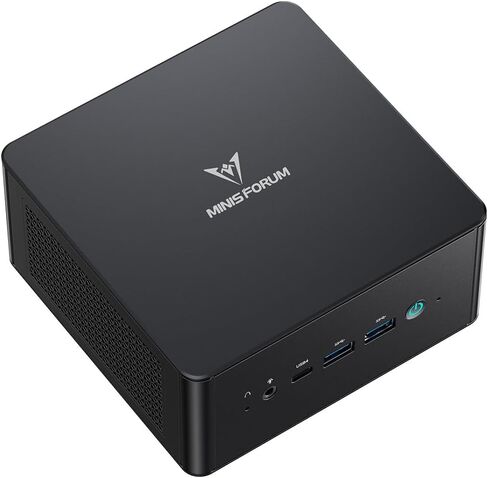 MINISFORUM Venus UM790 Pro Mini PC AMD Ryzen 9 7940HS up to 5.2 GHz 32 GB DDR5 1TB SSD with AMD Radeon 780M, 4X USB3.2, 2X USB4, 2xHDMI 2.1, 2X PCIe4.0, Wi-Fi 6E/BT5.3, RJ45 2.5 G in Kuwait
