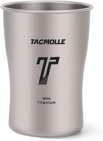 Travel Mug, Ultralight Titanium Water Cup, 600ml / 20oz in Saudi Arabia