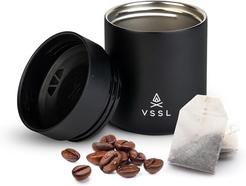 VSSL Nest 10 oz Mug, Stainless Steel, Double Walled, Vacuum Sealed & Integrates with VSSL Nest Products, Cream in Kuwait
