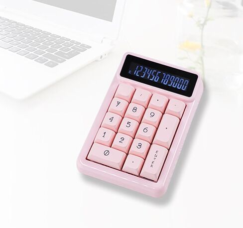 KM17 Mechanical Numeric Keypad 17Keys Numpad Keyboard Calculator Efficient Data Entry, Hot Swappable for Computers in Kuwait