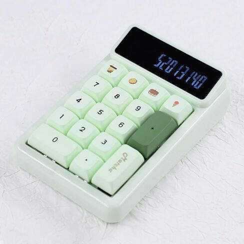 KM17 Mechanical Numeric Keypad 17Keys Numpad Keyboard Calculator Efficient Data Entry, Hot Swappable for Computers in Kuwait