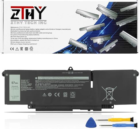 54Wh V6W33 Laptop Battery Replacement for Dell Inspiron 3510 3511 3515 5310 in Saudi Arabia