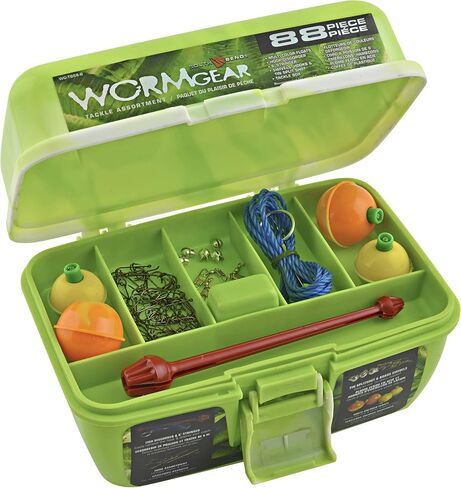 Worm Gear 88 Piece Loaded Tackle Box in Saudi Arabia